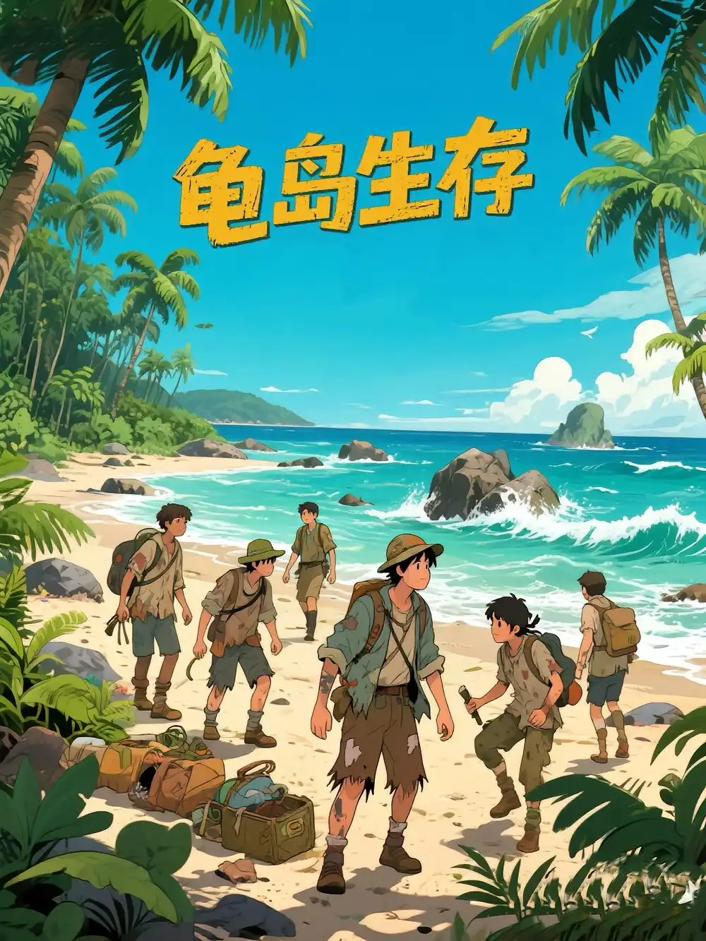 龟岛生存(80集)高清海报图片 龟岛生存(80集)海报