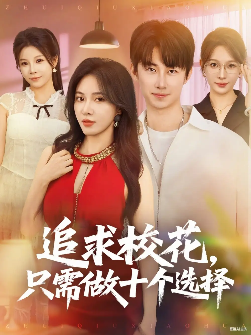 追求校花，只需做十个选择&开局拿捏校花，我有神级系统怕什么&追求校花只需做十个选择&开局拿捏校花我有神级系统怕什么 (79集) 柯以&邱潇&尧笛海报